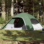 Kuppeltelt For Camping 6 Personer Grønn Vanntett