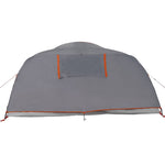 Kuppeltelt For Camping 4 Personer Oransje Vanntett