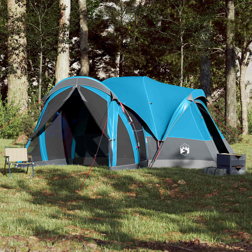 Familietelt Tipi For 8 Personer Blå Vanntett