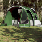 Tunneltelt For Camping 4 Personer Grønn Vanntett