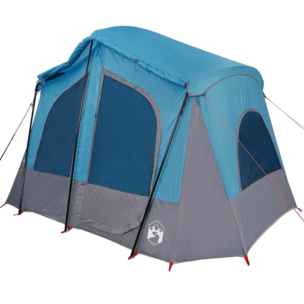 Campingtelt 5 Personer Blå Vanntett