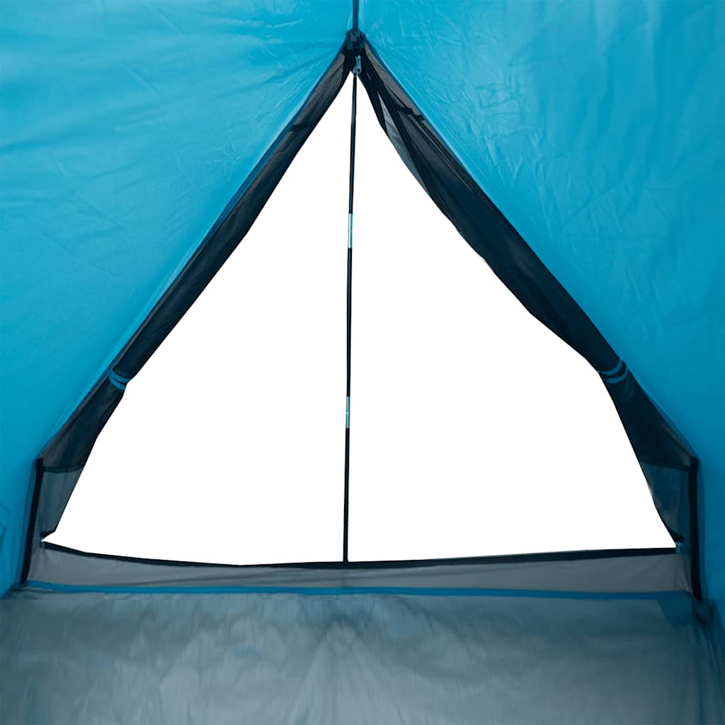 Campingtelt A-Ramme 2 Personer Blå Vanntett