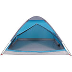 Kuppeltelt For Camping 1 Person Blå Vanntett
