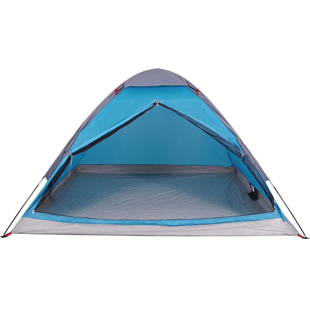 Kuppeltelt For Camping 1 Person Blå Vanntett