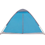 Kuppeltelt For Camping 1 Person Blå Vanntett