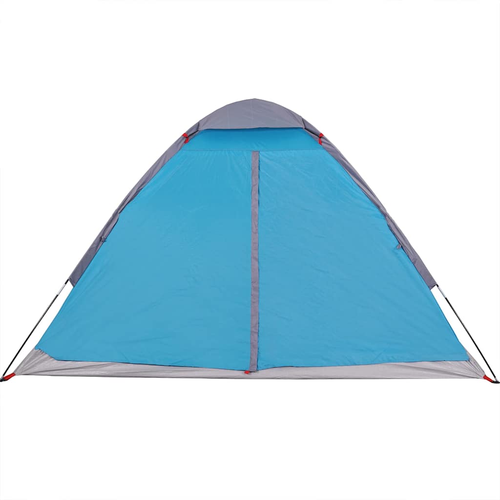 Kuppeltelt For Camping 1 Person Blå Vanntett
