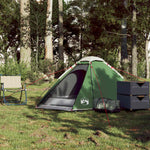 Kuppeltelt For Camping 2 Personer Grønn Vanntett