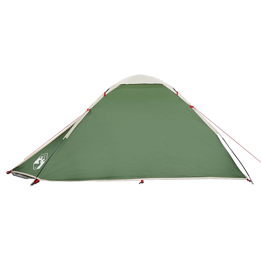 Kuppeltelt For Camping 2 Personer Grønn Vanntett