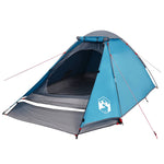 Kuppeltelt For Camping 1 Person Blå Vanntett