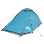 Kuppeltelt For Camping 1 Person Blå Vanntett