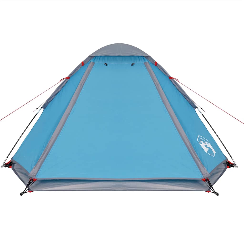 Kuppeltelt For Camping 1 Person Blå Vanntett