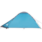 Kuppeltelt For Camping 1 Person Blå Vanntett
