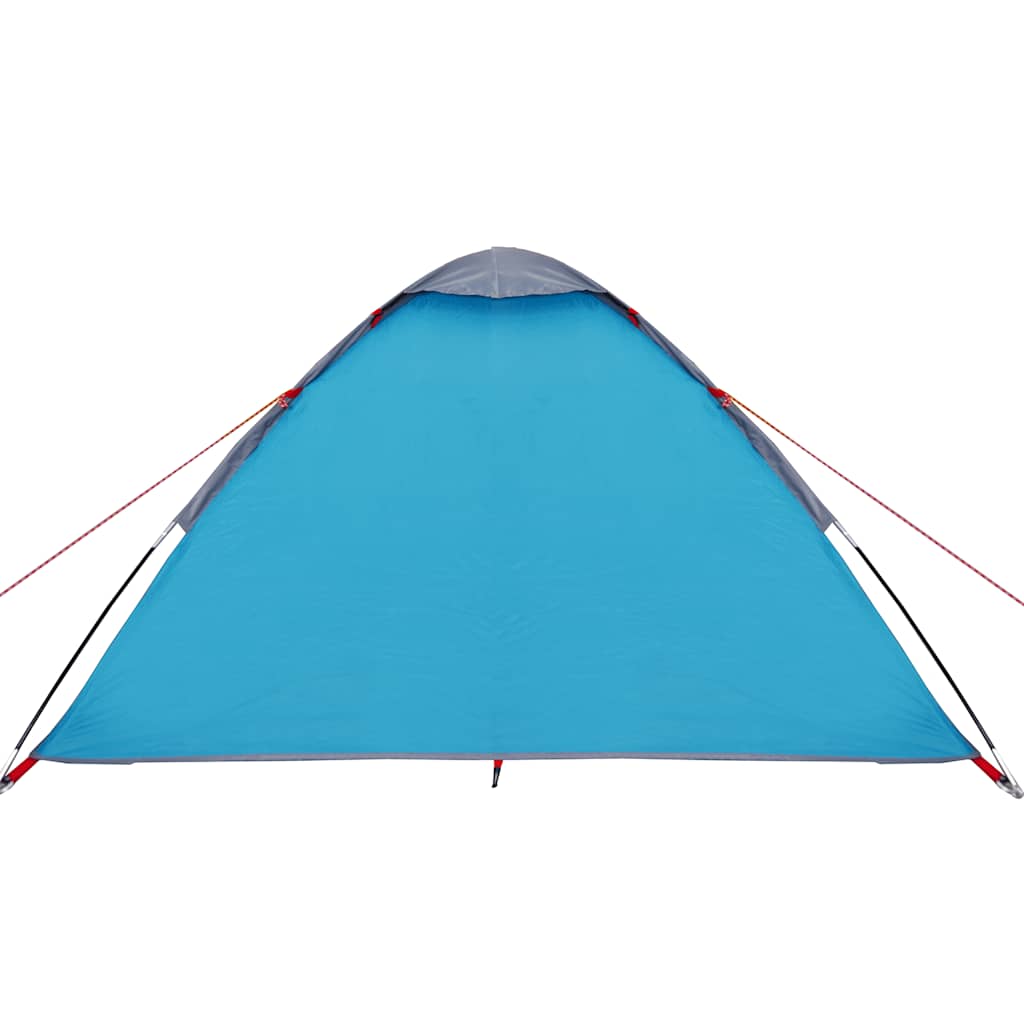 Kuppeltelt For Camping 1 Person Blå Vanntett