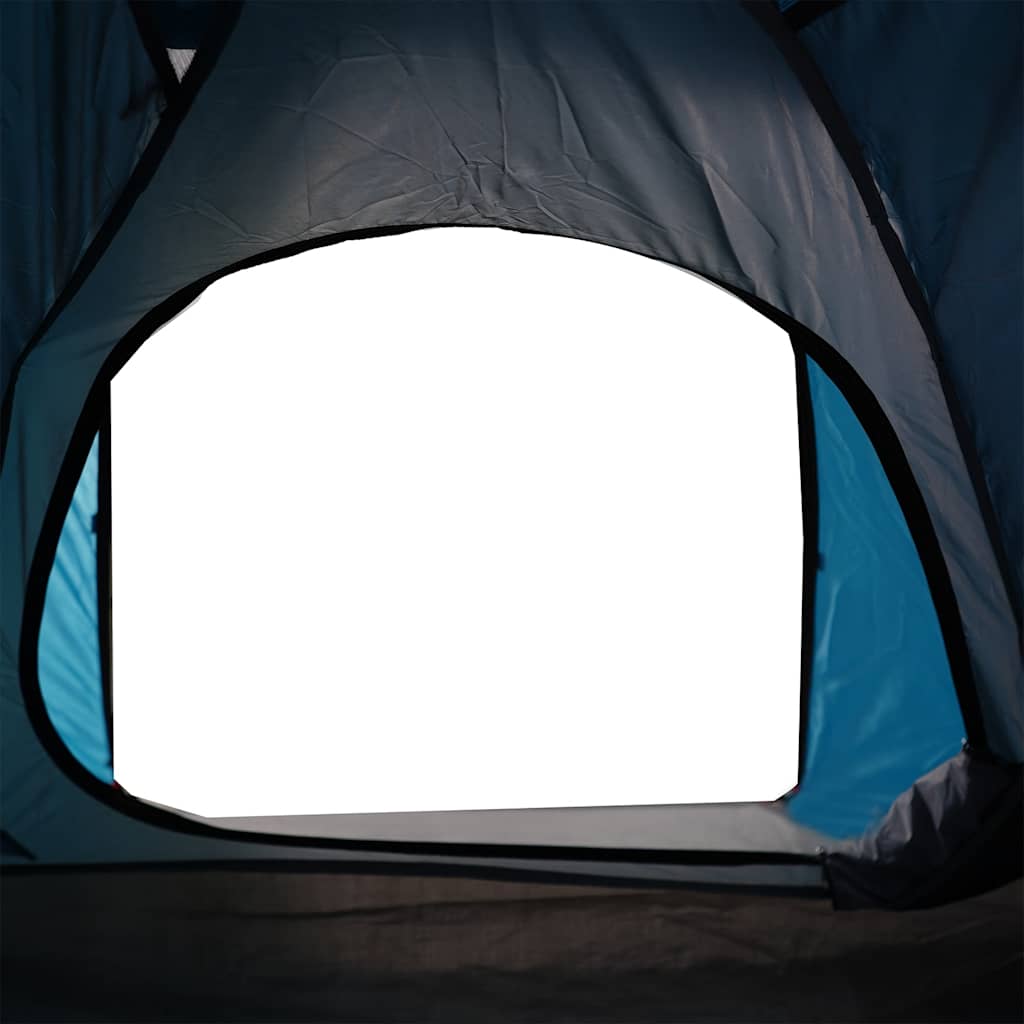 Kuppeltelt For Camping 1 Person Blå Vanntett