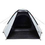 Kuppeltelt For Camping 2 Personer Hvit Blendingsstoff Vanntett