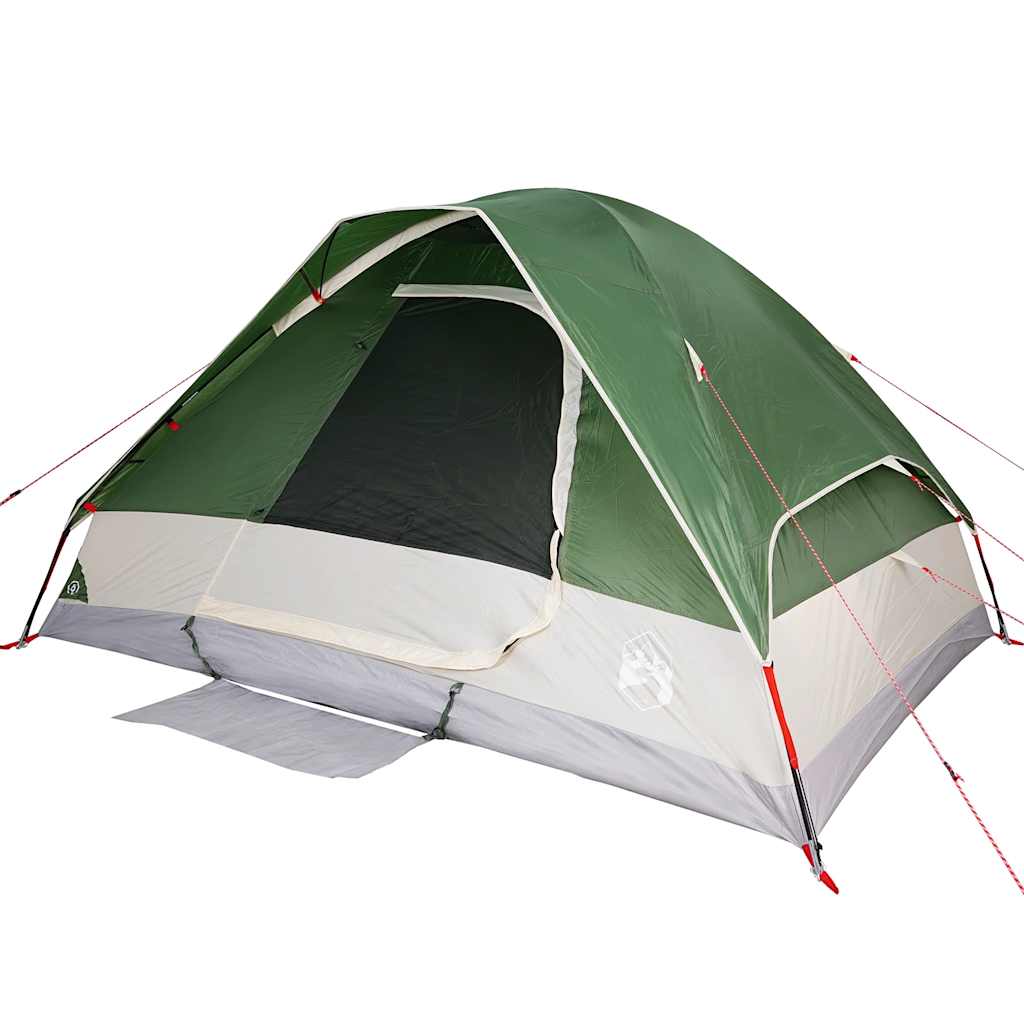 Kuppeltelt For Camping 2 Personer Grønn Vanntett