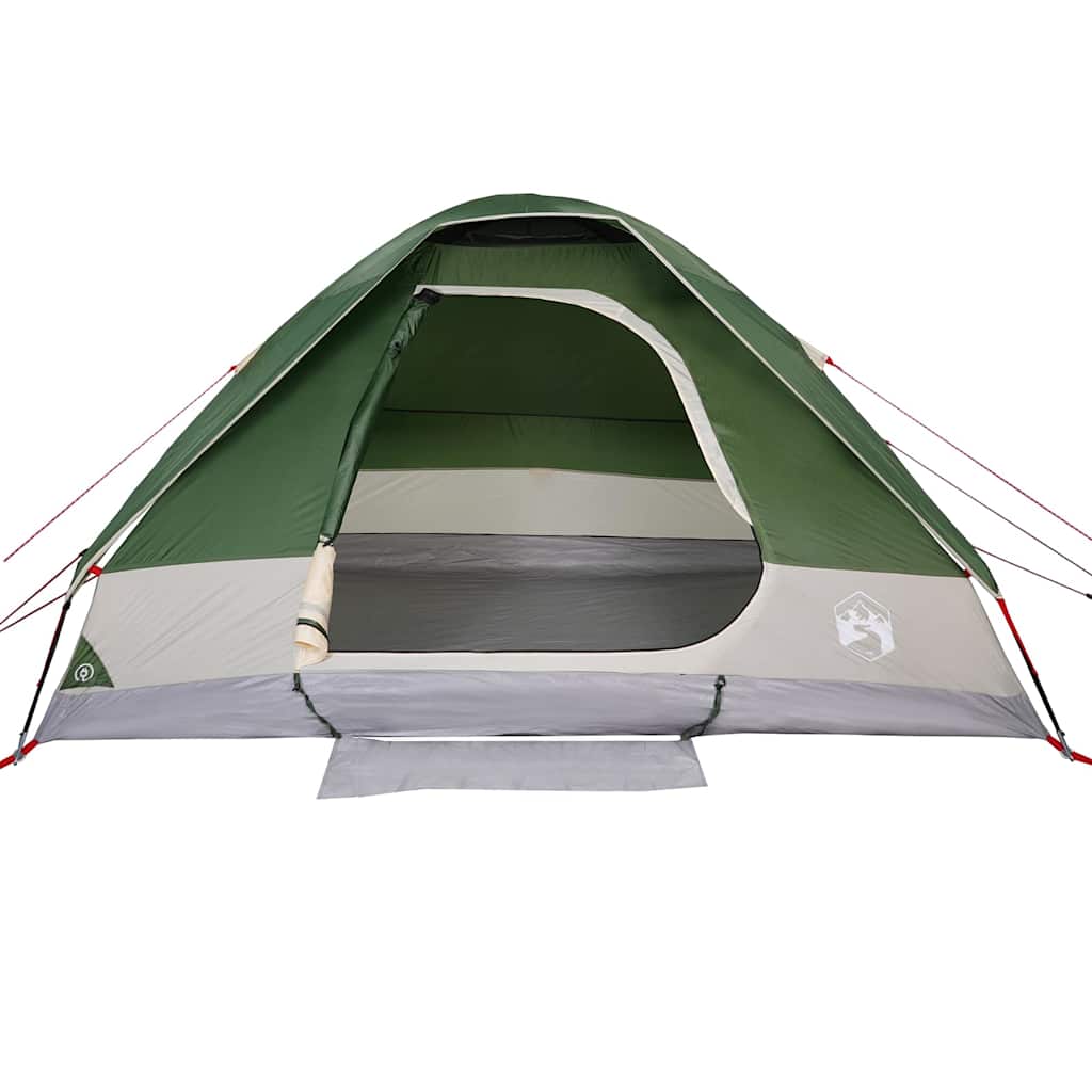 Kuppeltelt For Camping 2 Personer Grønn Vanntett