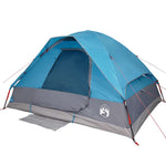 Kuppeltelt For Camping 1 Person Blå Vanntett