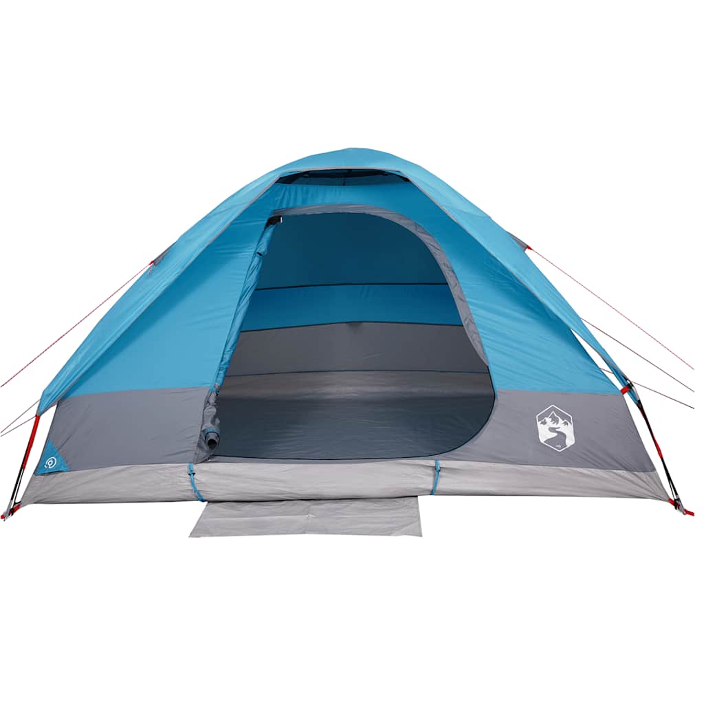 Kuppeltelt For Camping 1 Person Blå Vanntett