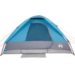 Kuppeltelt For Camping 1 Person Blå Vanntett