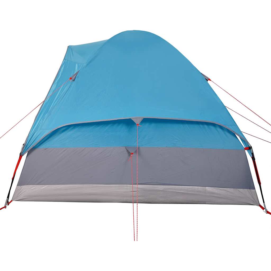 Kuppeltelt For Camping 1 Person Blå Vanntett