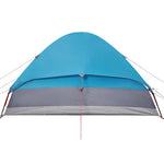 Kuppeltelt For Camping 1 Person Blå Vanntett