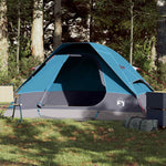 Kuppeltelt For Camping 1 Person Blå Vanntett