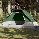 Kuppeltelt For Camping 6 Personer Grønn Vanntett