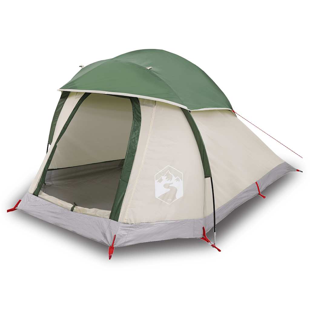 Kuppeltelt For Camping 1 Person Grønn Vanntett