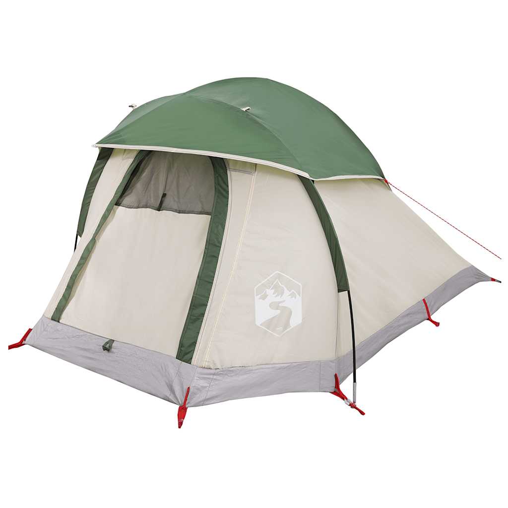 Kuppeltelt For Camping 1 Person Grønn Vanntett