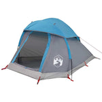 Kuppeltelt For Camping 1 Person Blå Vanntett