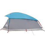 Kuppeltelt For Camping 1 Person Blå Vanntett