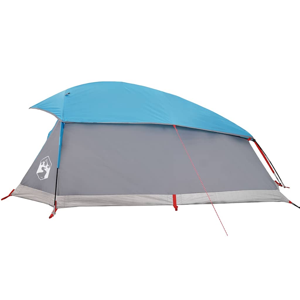Kuppeltelt For Camping 1 Person Blå Vanntett
