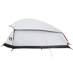 Kuppeltelt For Camping 1 Person Hvit Blendingsstoff Vanntett