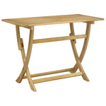 Sammenleggbart Hagebord 110X55X75 Cm Heltre Akasie
