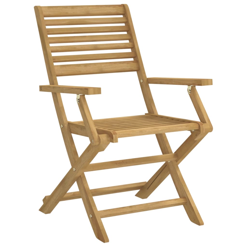 Sammenleggbare Hagestoler 2 Stk 54,5X61,5X86,5 Cm Heltre Akasie
