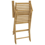 Sammenleggbare Hagestoler 2 Stk 54,5X61,5X86,5 Cm Heltre Akasie