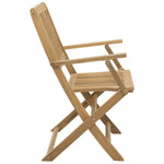 Sammenleggbare Hagestoler 2 Stk 58X54,5X90 Cm Heltre Akasie
