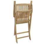 Sammenleggbare Hagestoler 2 Stk 58X54,5X90 Cm Heltre Akasie