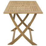 Sammenleggbart Hagebord 120X70X75 Cm Heltre Akasie