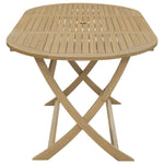 Sammenleggbart Hagebord 160X85X75 Cm Heltre Akasie