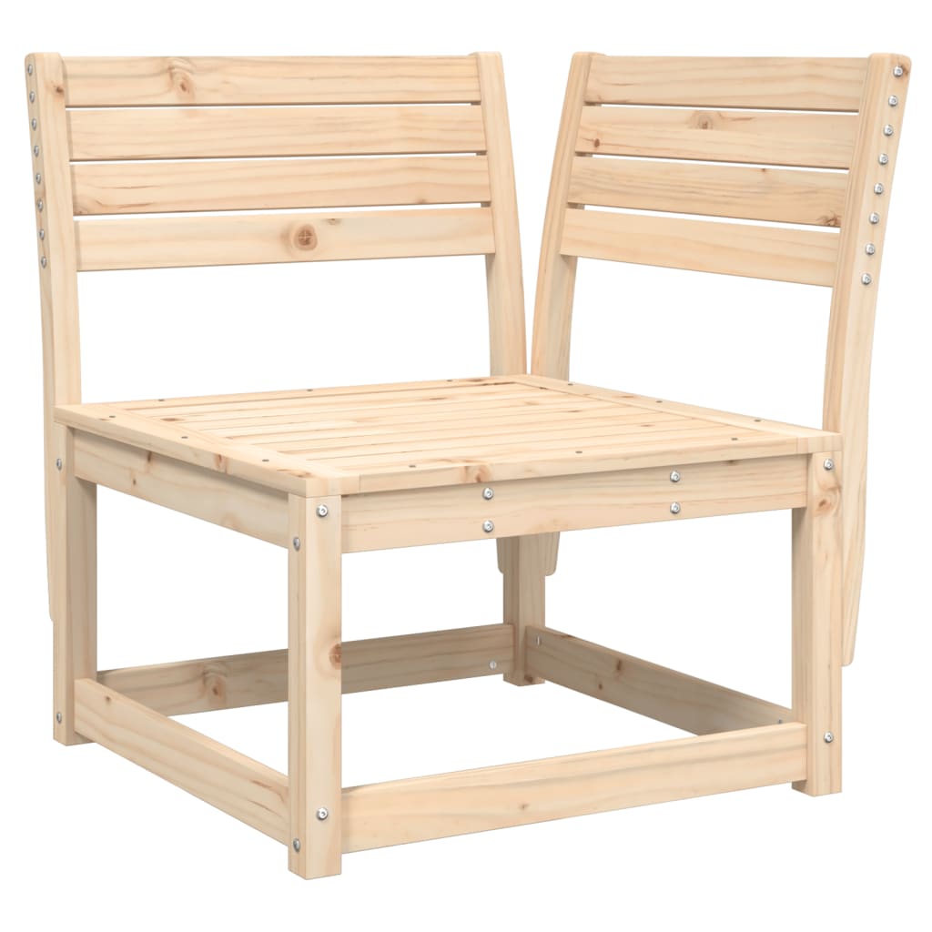 Hagesofa For Hjørne Med Pute 73X73X78 Cm Heltre Furu