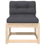 Hagesofa Med Puter Heltre Furu