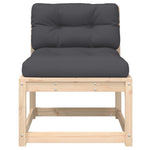 Hagesofaer Med Puter 2 Stk Heltre Furu