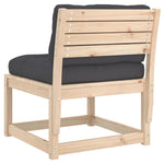Hagesofaer Med Puter 2 Stk Heltre Furu