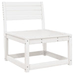 Hagesofaer Med Puter 2 Stk Hvit Heltre Furu