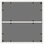 Hagebord Med Glassplate Hvit 90X90X75 Cm Polyrotting