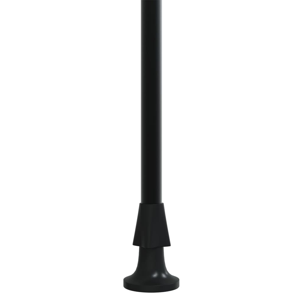 Uttrekkbar Markise Antrasitt 200X150 Cm Stoff Og Stål