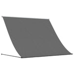 Uttrekkbar Markise Antrasitt 250X150 Cm Stoff Og Stål