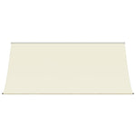 Uttrekkbar Markise Kremhvit 300X150 Cm Stoff Og Stål